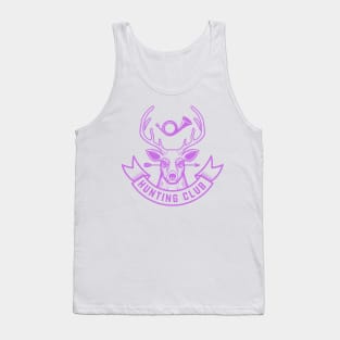 Emblem template of hunting emblem with deer head. Design Tank Top